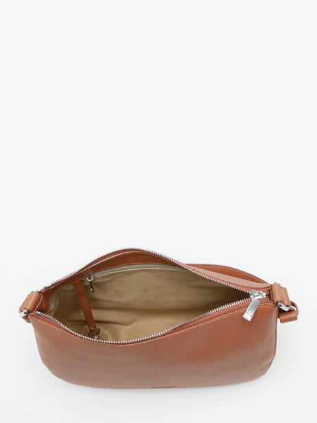 Schoudertas Lou Leder Nathan baume Bruin egee 5 ander zicht 3